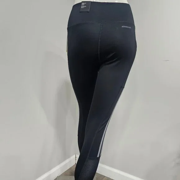 Adidas  High Waist 7/8 3-Stripe Active Tight with Pocket Leggings - Picture 5 of 9